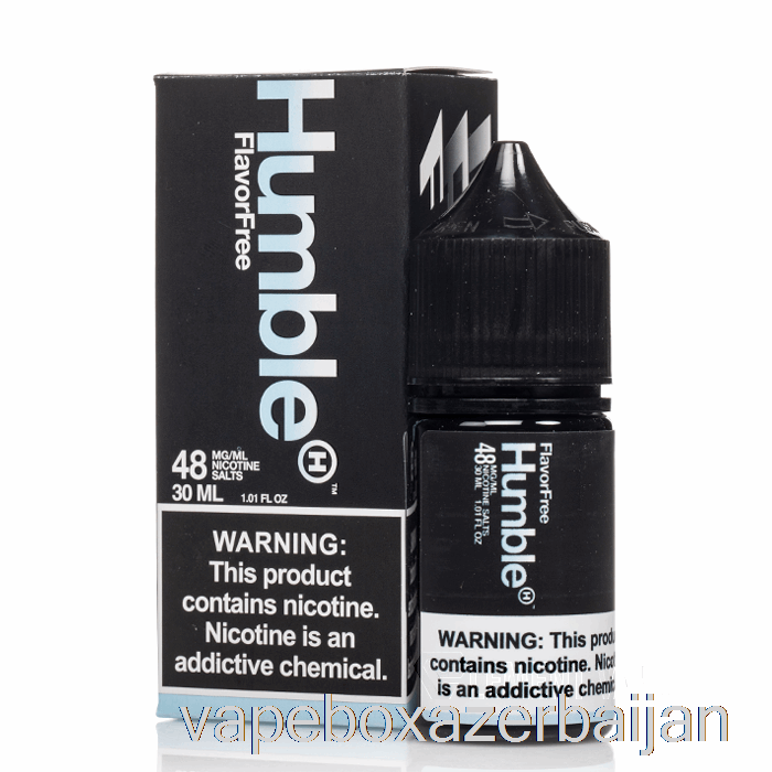 Vape Azerbaijan Flavor Free - Humble Salts - 30mL 48mg